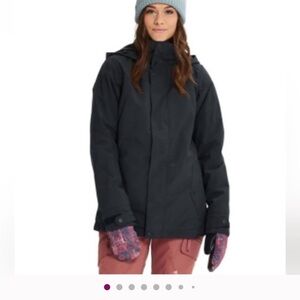 Burton Women's Black Jet Set Dry Ride Snowboard Ski Jacket Medium
